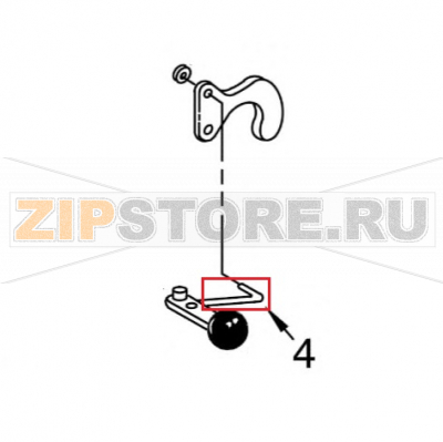 Link, Latch KitchenAid K45 Link, Latch KitchenAid K45

Запчасть на сборочном чертеже под номером: 4

Название запчасти KitchenAid на английском языке: Link, Latch KitchenAid K45
