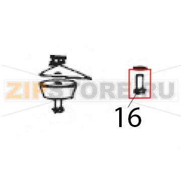 Bolt-1 Hurakan HKN-DB81 Bolt-1 Hurakan HKN-DB81Запчасть на деталировке под номером: 16