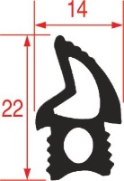 DOOR GASKET FOR OVEN 1245 mm