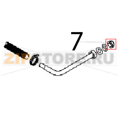 Locknut M16x1.5 Angelo Po FM1011E2 Locknut M16x1.5 Angelo Po FM1011E2Запчасть на деталировке под номером: 7