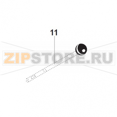 Speed Selector Lever Bear Varimixer AR40 VL-1S                                                                       Speed Selector Lever Bear Varimixer AR40 VL-1SЗапчасть на сборочном чертеже под номером: 11Название запчасти на датском&nbsp;языке: Speed Selector Lever Bear Varimixer AR40 VL-1S