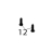 Self-tapping screw, TP3X12 TSC TX310