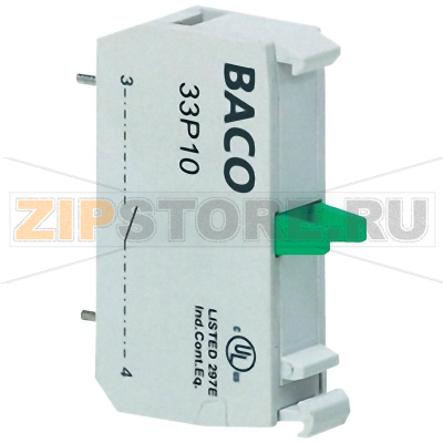 Элемент контактный 600 В, 1 шт Baco BA33P10 