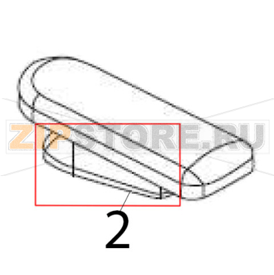Belt Hurakan HKN-KS7 Belt Hurakan HKN-KS7Запчасть на деталировке под номером: 2