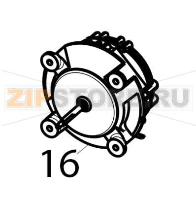 Double speed motor 230 V, 50 Hz, 0.25 KW Tecnoinox GFB10DSL Double speed motor 230 V, 50 Hz, 0.25 KW Tecnoinox GFB10DSLЗапчасть на деталировке под номером: 16