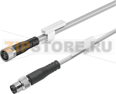 Кабель соединительный 2 м Festo NEBU-M8G4-R-2-M8G4 