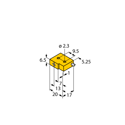 Датчик индуктивный Turck BI1-Q6.5-AN6 