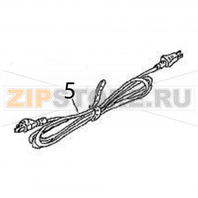 Power cord (EX2)-LF Sato HR224 TT Power cord (EX2)-LF Sato HR224 TTЗапчасть на деталировке под номером: 5Название запчасти на английском языке: Power cord (EX2)-LF Sato HR224 TT.