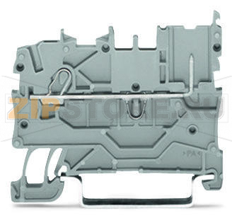 1-проводные / 1-контактные базовые клеммы; для DIN-рейки 35 x 15 и 35 x 7,5; Push-in CAGE CLAMP®; 1,00 mm; синие Wago 2020-1204 