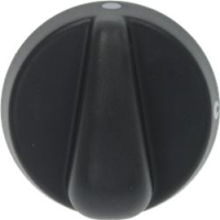 KNOB NARDI BLACK ø 39 mm