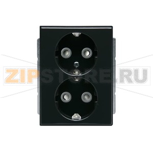 Розетка 16 А, 230 В, антрацитовая ABB 2TKA00000440 