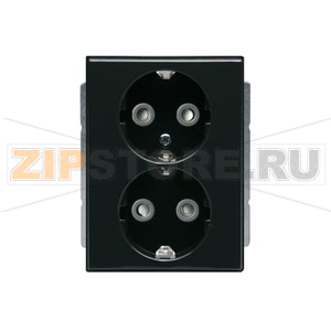 Розетка 16 А, 230 В, антрацитовая ABB 2TKA00000440 