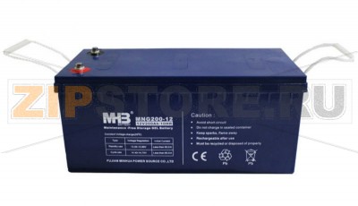MHB MNG200-12 Аккумулятор гелевый MHB MNG200-12Характеристики: Напряжение - 12V; Емкость - 200Ah; Технология: GELГабариты: длина 523 мм, ширина 240 мм, высота 219 мм.