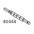 Shaft, pivot Zebra 105SE