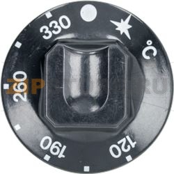 ЧЕРНАЯ РУЧКА Ø 55 ММ 120-330°C 