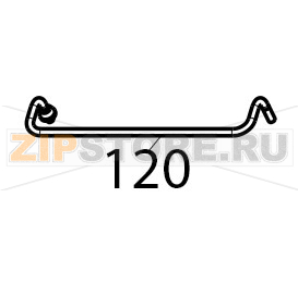 Support for basket Tecnoinox FRS35E7 Support for basket Tecnoinox FRS35E7Запчасть на деталировке под номером: 120