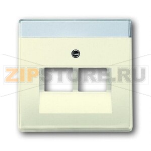 Накладка для двухпостовой розетки ABB 2CKA001710A3146 