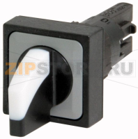 Головка переключателя, 3 положения, белая, с фиксацией Eaton Q25WK3R2