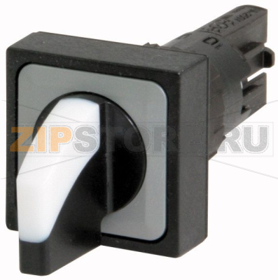 Головка переключателя, 3 положения, белая, с фиксацией Eaton Q25WK3R2 