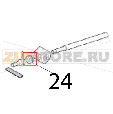 Bearing Ø: 35, Ø: 17x12 Angelo Po 1G1BR1G Bearing Ø: 35, Ø: 17x12 Angelo Po 1G1BR1GЗапчасть на деталировке под номером: 24
