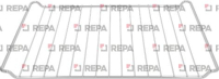 GRID FOR OVEN FIXED TYPE ARISTON INDESIT