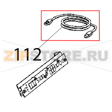 Cavo DI rete RJ45, L1MT Unox XFT 185 Cavo DI rete RJ45, L1MT Unox XFT 185Запчасть на деталировке под номером: 112
