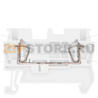 КЛЕММА ПРОХОДНАЯ ПРУЖИННОЕ ПОДСОЕДИНЕНИЕ: 1,5ММ2,4,2MM, БЕЛЫЙ Siemens 8WH2000-0AE05