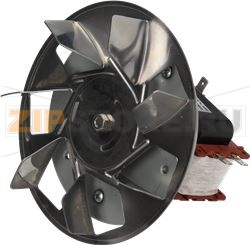 ЭЛЕКТРОДВИГАТЕЛЬ С ВЕНТИЛЯТОРОМ 30 ВТ, 220В, 50 ГЦ 