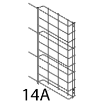 Supporto laterale dx/sx 60x40 Tecnoeka KF 1010 EV UD
