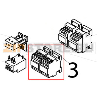 Teleruttore BF09, 230 V, 50/60 Hz, 25(9) A Angelo Po FX82E2T