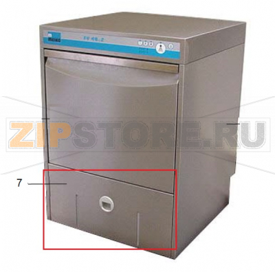 Front sheet Meiko FV 40.2 Front sheet Meiko FV 40.2Запчасть на деталировке под номером: 7Название запчасти Meiko на английском языке: Front sheet Meiko FV 40.2