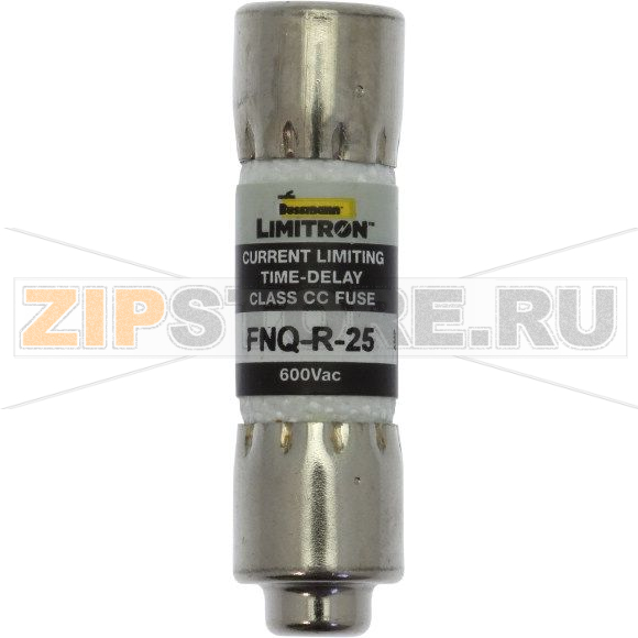 Предохранитель, 25 A, AC 600 В, 200 кА, 10x38 мм, 13/32x1-1/2 inch, CC, UL, с задержкой Eaton 