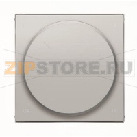 Накладка для переключателя, серебристый алюминий ABB 2CLA855400A1301