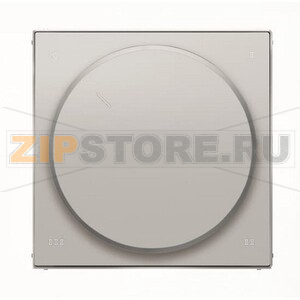 Накладка для переключателя, серебристый алюминий ABB 2CLA855400A1301 