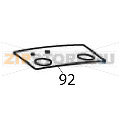 Overlay label Godex RT230 Overlay label Godex RT230Запчасть на деталировке под номером: 92Название запчасти Godex на английском языке: Overlay label RT230.