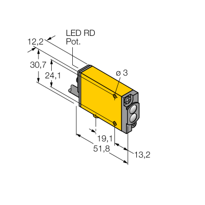 Датчик фотоэлектрический Turck SM2A312FP 