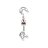 Coffee grinding adjustment gear P0049 Saeco Talea Giro