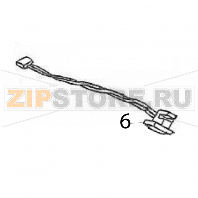 Ribbon sensor cable set (sen4) Sato M84Pro Ribbon sensor cable set (sen4) Sato M84ProЗапчасть на деталировке под номером: 6Название запчасти на английском языке: Ribbon sensor cable set (sen4) Sato M84Pro.
