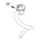 Hook, Dough (Stainless) KitchenAid K45