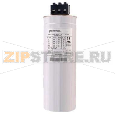Конденсатор силовой трехфазный 2.3 квар/ч, 550 В/AC, 65x165 мм Entes ENT.CXD-550-2.5 