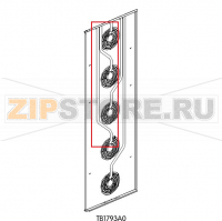 Трубка влажности левая Unox XBC 1005