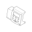 Supp. elettronica vern. gri Ral 7021 Saeco Royal Digital
