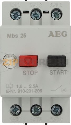 ВЫКЛЮЧАТЕЛЬ ЗАЩИТЫ ДВИГАТЕЛЯ AEG Mbs25-025 RATIONAL 3031.0107P 