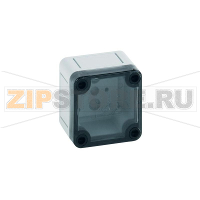 Корпус 65x65x57 мм, материал: поликарбонат, полистирол, серый, 1 шт Spelsberg TK PS 77-6-t 