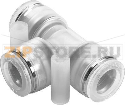 Тройник с цанговым зажимом Festo NPQP-T-Q6-E-FD-P10 