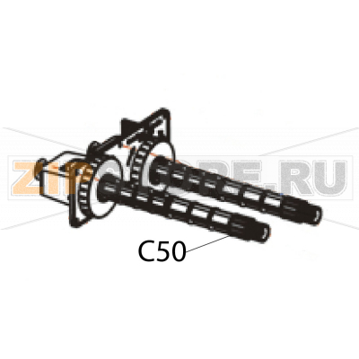 Ribbon assembly Godex EZ-6300 plus Ribbon assembly Godex EZ-6300 plusЗапчасть на деталировке под номером: C-50Название запчасти Godex на английском языке: Ribbon assembly EZ-6300 plus.