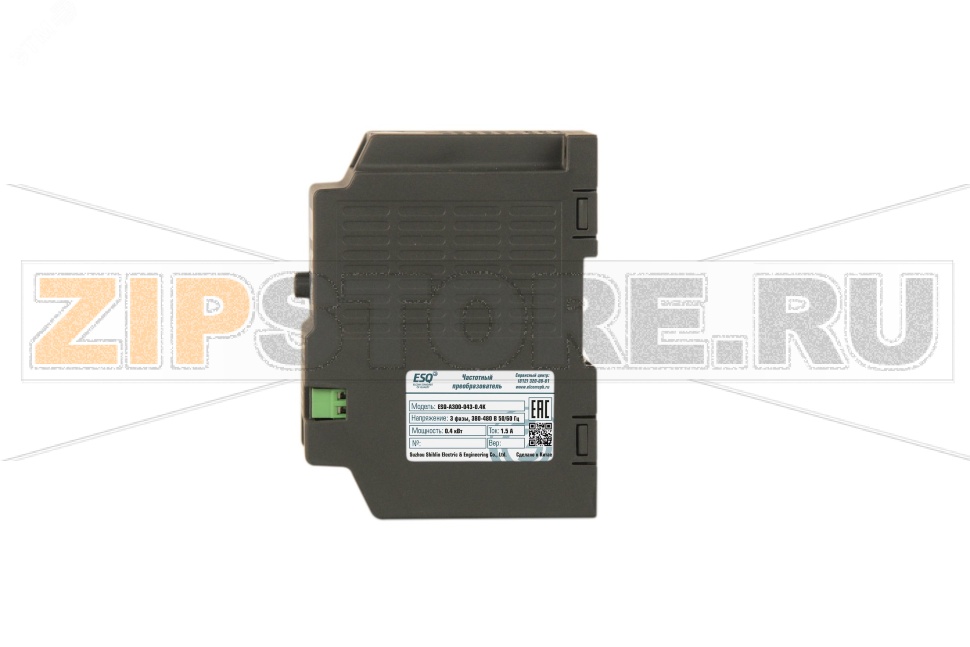 Преобразователь частоты 2.2 кВт, 380 В, 6 А, IP20 ESQ 08.04.304378 