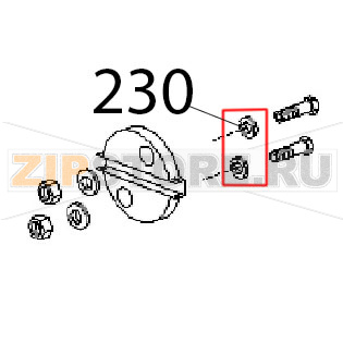 Guarnizione Angelo Po KD130EAT Guarnizione Angelo Po KD130EATЗапчасть на деталировке под номером: 230