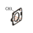 Motor plate (secc 2.0T) Godex EZ-6300 plus