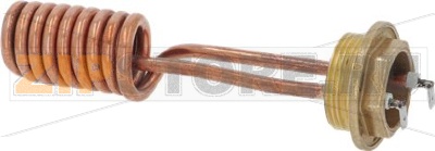 ТЭН 1500ВТ 230В 